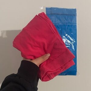 3/$30 BNWT/BNWOT one size fit more women’s opaque tights in blue and hot pink